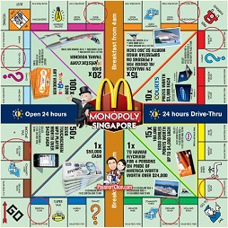 Monopoly Game at McDonalds